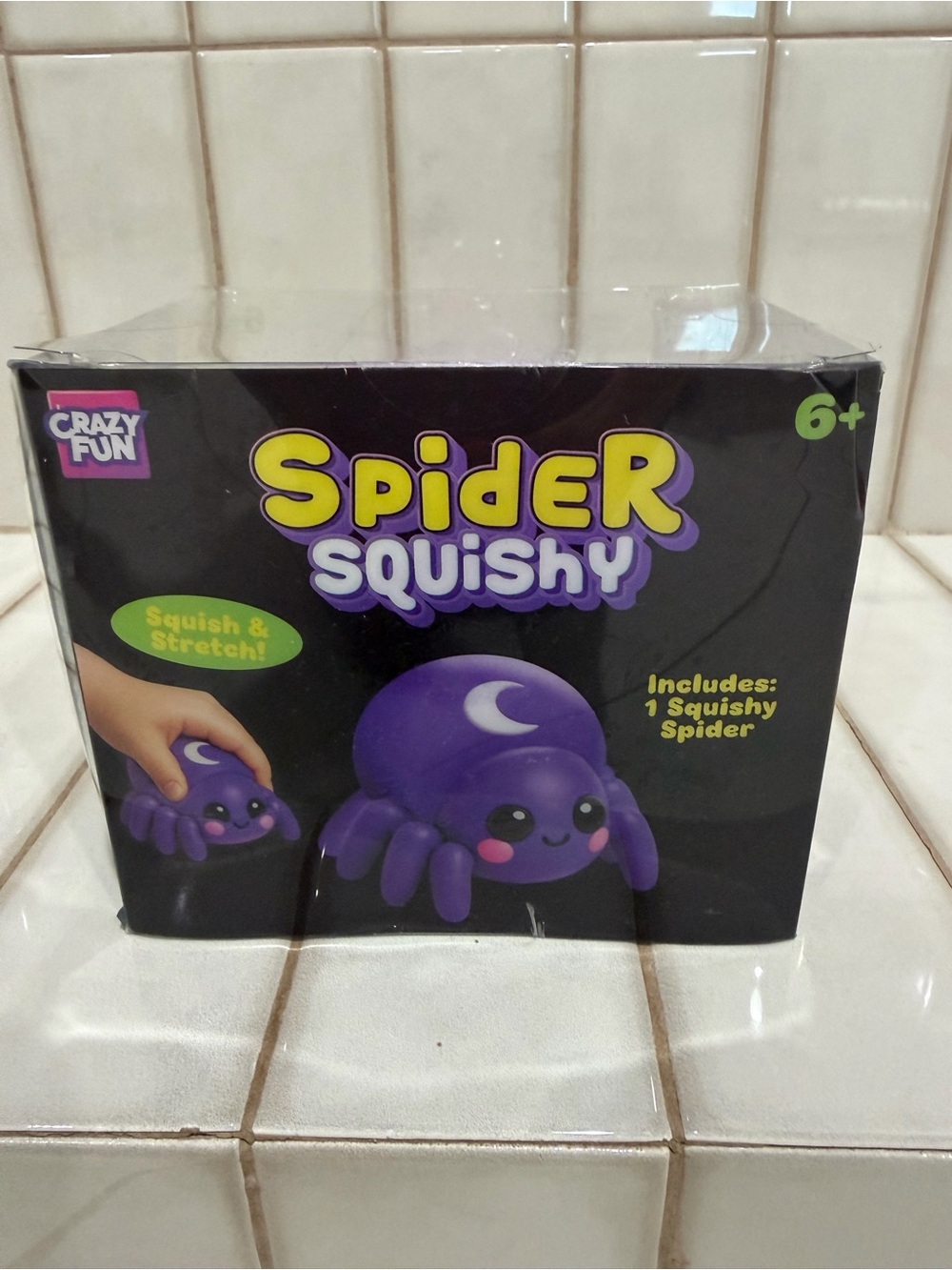 Crazy Fun Spider Squishy Fidget Toy